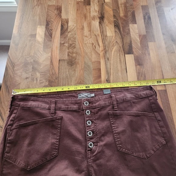 Torrid‎ Crop Wide Leg Stretch Twill Hugh Rise Pant Size Plus 24 NWT - Picture 7 of 12
